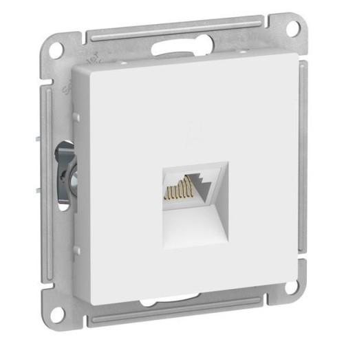 ATLASDESIGN РОЗЕТКА компьютерная RJ45, кат. 5Е, механизм, ЛОТОС, ATN001383
