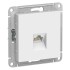 ATLASDESIGN РОЗЕТКА компьютерная RJ45, кат. 5Е, механизм, ЛОТОС, ATN001383