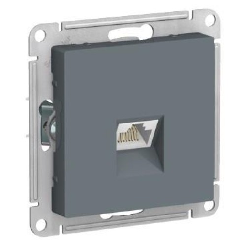 ATLASDESIGN РОЗЕТКА компьютерная RJ45, кат. 6A, механизм, ГРИФЕЛЬ, ATN000786