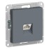 ATLASDESIGN РОЗЕТКА компьютерная RJ45, механизм, ГРИФЕЛЬ, ATN000783