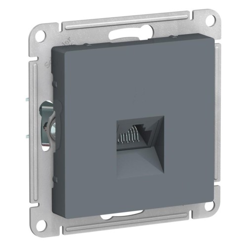 ATLASDESIGN РОЗЕТКА компьютерная RJ45, механизм, ГРИФЕЛЬ, ATN000783