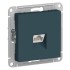 ATLASDESIGN РОЗЕТКА компьютерная RJ45, механизм, ИЗУМРУД, ATN000883
