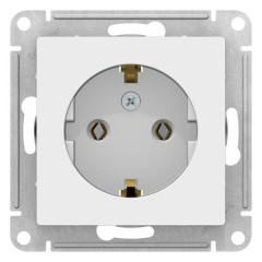 ATLASDESIGN РОЗЕТКА с заземлением, 16А, механизм, ЛОТОС, ATN001343