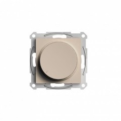 ATLASDESIGN СВЕТОРЕГУЛЯТОР (диммер) повор-нажим, LED, RC, 400Вт, мех., Песочный, ATN001223