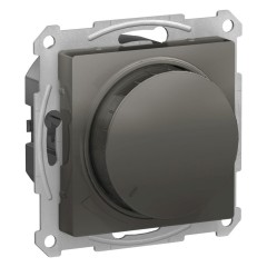 ATLASDESIGN СВЕТОРЕГУЛЯТОР (диммер) повор-нажим, LED, RC, 400Вт, мех., СТАЛЬ, ATN000923