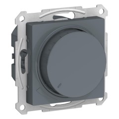 ATLASDESIGN СВЕТОРЕГУЛЯТОР (диммер) поворотно-нажимной, 315Вт, мех., ГРИФЕЛЬ, ATN000734