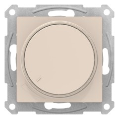 ATLASDESIGN СВЕТОРЕГУЛЯТОР (диммер) поворотно-нажимной, 630Вт, мех., БЕЖЕВЫЙ, ATN000236