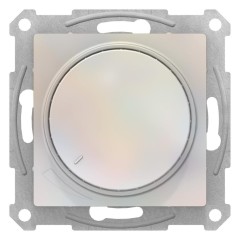 ATLASDESIGN СВЕТОРЕГУЛЯТОР (диммер) поворотно-нажимной, 630Вт, мех., ЖЕМЧУГ, ATN000436