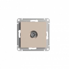 ATLASDESIGN TV РОЗЕТКА оконечная 1DB, механизм, ПЕСОЧНЫЙ, ATN001291