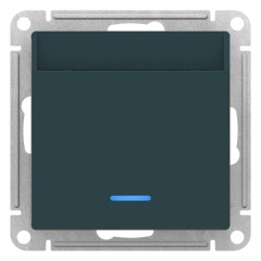 ATLASDESIGN Выключатель карточный, изумруд, ATN000867