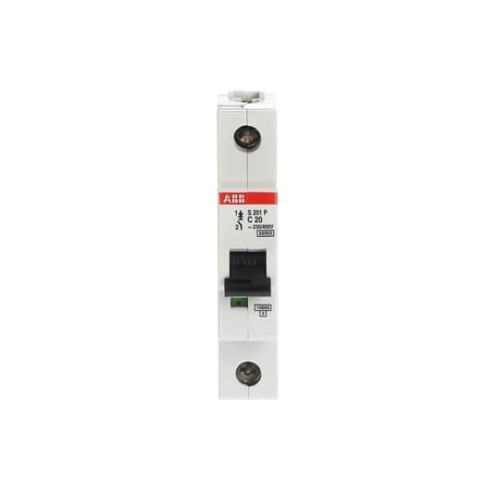 Автоматический выключатель ABB 1-полюсный S201 C20 (автомат электрический) 2CDS251001R0204