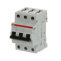 Автоматический выключатель ABB 3-полюсный S203 C10 (автомат электрический) 2CDS253001R0104