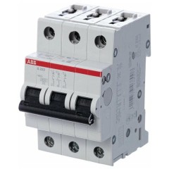 Автоматический выключатель ABB 3-полюсный S203 C50 (автомат электрический) 2CDS253001R0504
