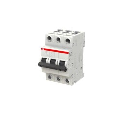 Автоматический выключатель ABB 3-полюсный S203 C80 (автомат электрический) 2CDS253001R0804