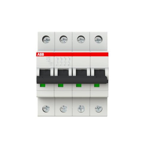 Автоматический выключатель ABB 4-полюсный S204 C16 (автомат электрический) 2CDS254001R0164