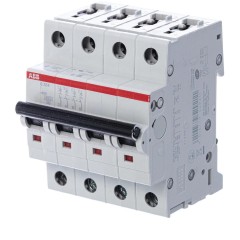 Автоматический выключатель ABB 4-полюсный S204 C63 (автомат электрический) 2CDS254001R0634