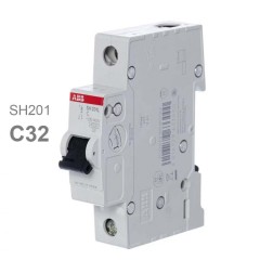 Автоматический выключатель ABB 1-полюсный SH201 C32 6кА (автомат электрический) 2CDS211001R0324