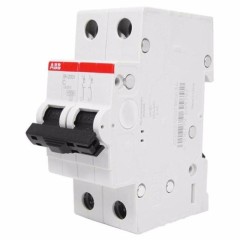 Автоматический выключатель ABB 2-полюсный SH202 C63 6кА (автомат электрический) 2CDS212001R0634