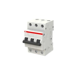 Автоматический выключатель ABB 3-полюсный SH203 C6 6кА (автомат электрический) 2CDS213001R0064