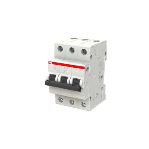 Автоматический выключатель ABB 3-полюсный SH203 C6 6кА (автомат электрический) 2CDS213001R0064