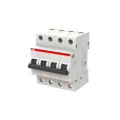 Автоматический выключатель ABB 4-полюсный SH204 C10 6кА (автомат электрический) 2CDS214001R0104