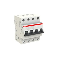 Автоматический выключатель ABB 4-полюсный SH204 C20 6кА (автомат электрический) 2CDS214001R0204