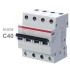 Автоматический выключатель ABB 4-полюсный SH204 C40 6кА (автомат электрический) 2CDS214001R0404