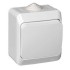 BA10-041B - ЭТЮД IP44 О/У 1-клавишный ВЫКЛЮЧАТЕЛЬ 10 АХ, БЕЛЫЙ, Россия, Systeme Electric