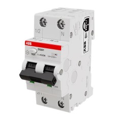 Дифференциальный автомат ABB DS201 C16А 30mA тип АС однофазный 6кА (2CSR255040R1164) (дифавтомат, АВДТ) 2CSR255080R1164