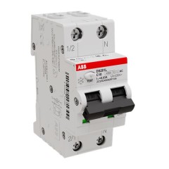 Дифференциальный автомат ABB DS201 C6А 30mA тип АС однофазный 6кА (2CSR255040R1064) (дифавтомат, АВДТ) 2CSR255080R1064