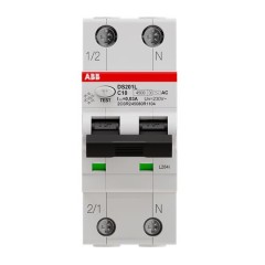 Дифференциальный автомат ABB DS201 C6А 30mA тип АС однофазный 6кА (2CSR255040R1064) (дифавтомат, АВДТ) 2CSR255080R1064