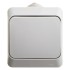 KA10-041C - ЭТЮД IP44 О/У ВЫКЛЮЧАТЕЛЬ с самовозвратом 10 АХ,СЕРЫЙ, Россия, Systeme Electric