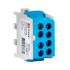 Клемма распределительная КСР 100А 2x25/2x16 с двойным винтом синяя EKF PROxima