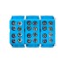 Клемма распределительная КСР 100А 2x25/2x16 с двойным винтом синяя EKF PROxima
