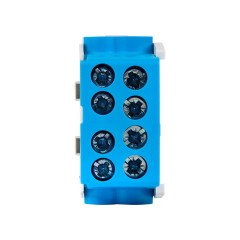 Клемма распределительная КСР 100А 2x25/2x16 с двойным винтом синяя EKF PROxima