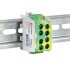 Клемма распределительная КСР 100А 2x25/2x16 с двойным винтом желто-зеленая EKF PROxima