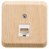 KOMA-001D - ЭТЮД О/У компьютерная РОЗЕТКА RJ45 кат.5е, СОСНА, Россия, Systeme Electric