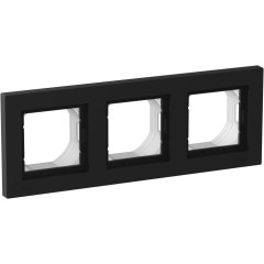 Рамка 3-постовая IP 45 КАРБОН, ATN441003