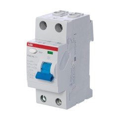 УЗО ABB F202 AC-25/0,3 2-х полюсное тип AC 25A 300mA 2 модуля (ВДТ) 2CSF202001R3250