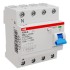УЗО ABB F204 AC-25/0.1 25А 100mA (АС)  2CSF204001R2250