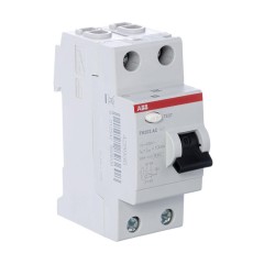 УЗО ABB FH202 AC-25/0,03 2-х полюсное тип AC 25A 30mA 2 модуля (ВДТ) 2CSF202004R1250