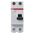 УЗО ABB FH202 AC-25/0,03 2-х полюсное тип AC 25A 30mA 2 модуля (ВДТ) 2CSF202004R1250