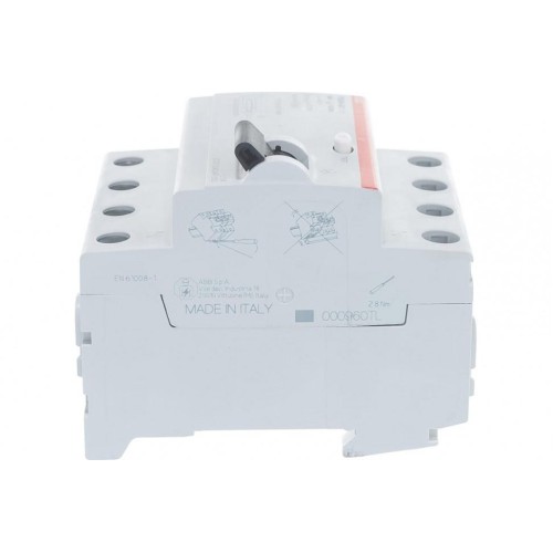 УЗО ABB FH204 AC-63/0,03 4-х полюсное тип AC 63A 30mA 4 модуля (ВДТ) 2CSF204004R1630