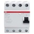 УЗО ABB FH204 AC-63/0,3 4-х полюсное тип AC 63A 300mA 4 модуля (ВДТ) 2CSF204003R3630