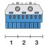 Клеммник самозажимной ABB N8x4+2x25 мм ZK82B 1SPE007715F9703