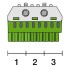 Клеммник самозажимной ABB PE 8x4+2x25мм ZK82G 1SPE007715F9713